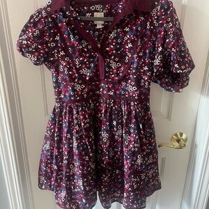 Floral Puff Sleeve Maeve Dress size 8